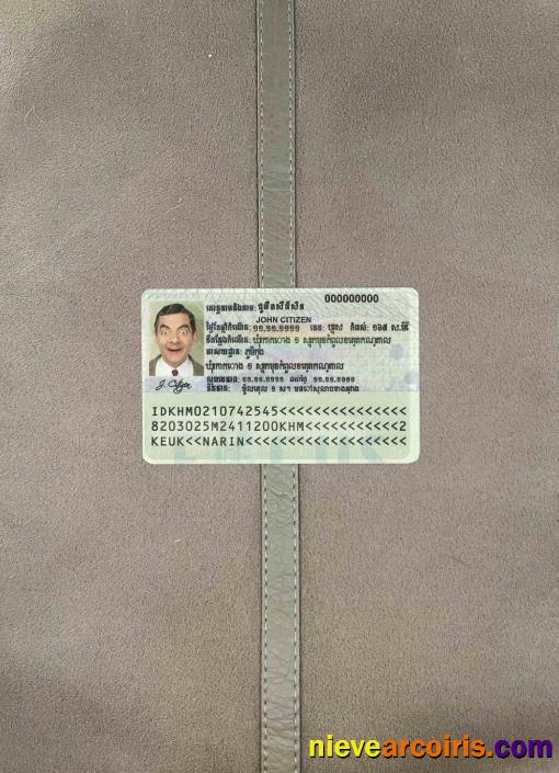 Cambodia ID photolook